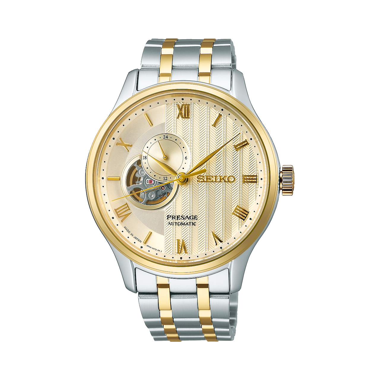 Seiko - SSA464J Seiko Presage ‘Japanese Zen Gardens’ Two Tone Automatic Watch