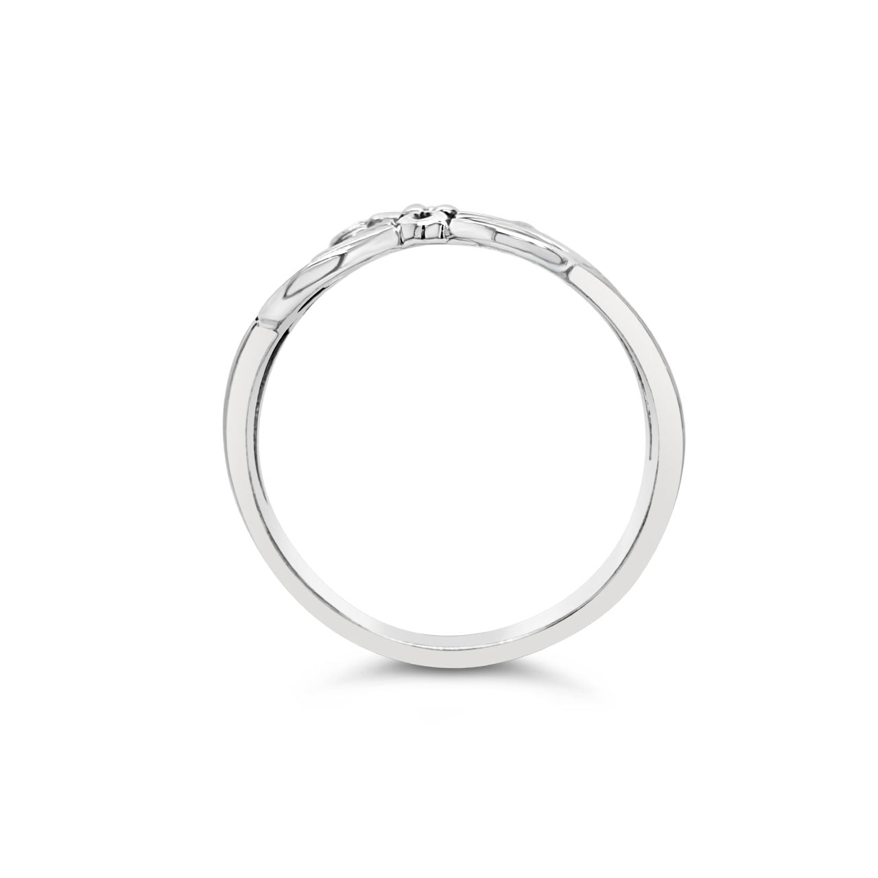 Sterling Silver Filigree Butterfly Dress Ring