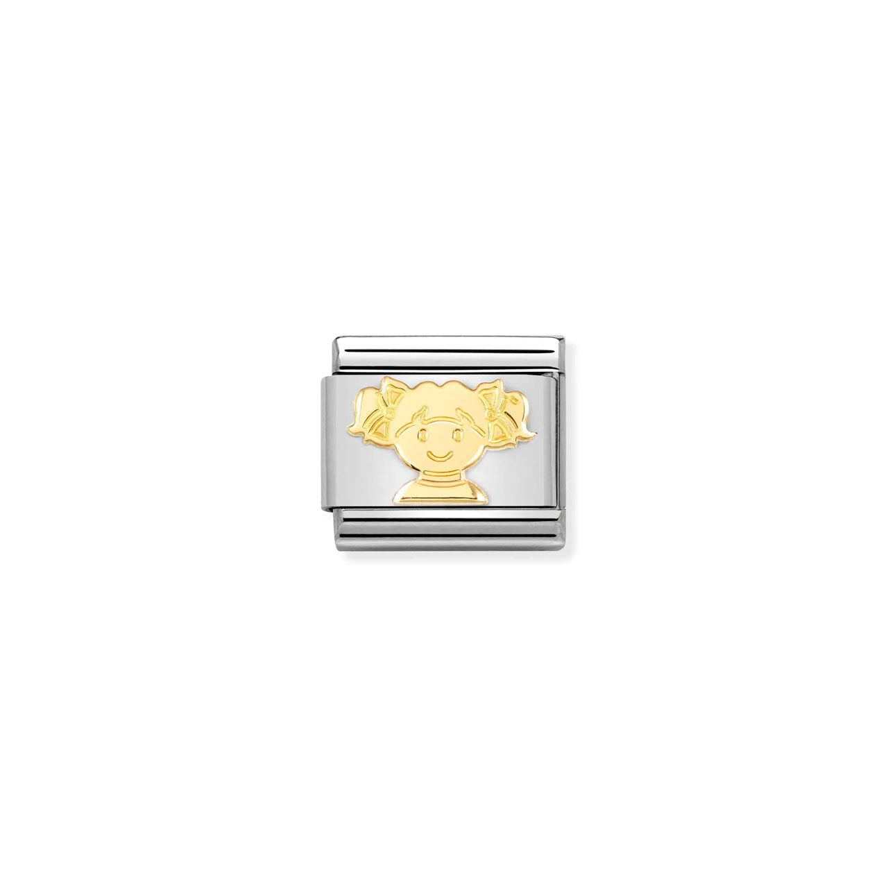 Composable Classic Link 030162/73 Girl in 18k Gold