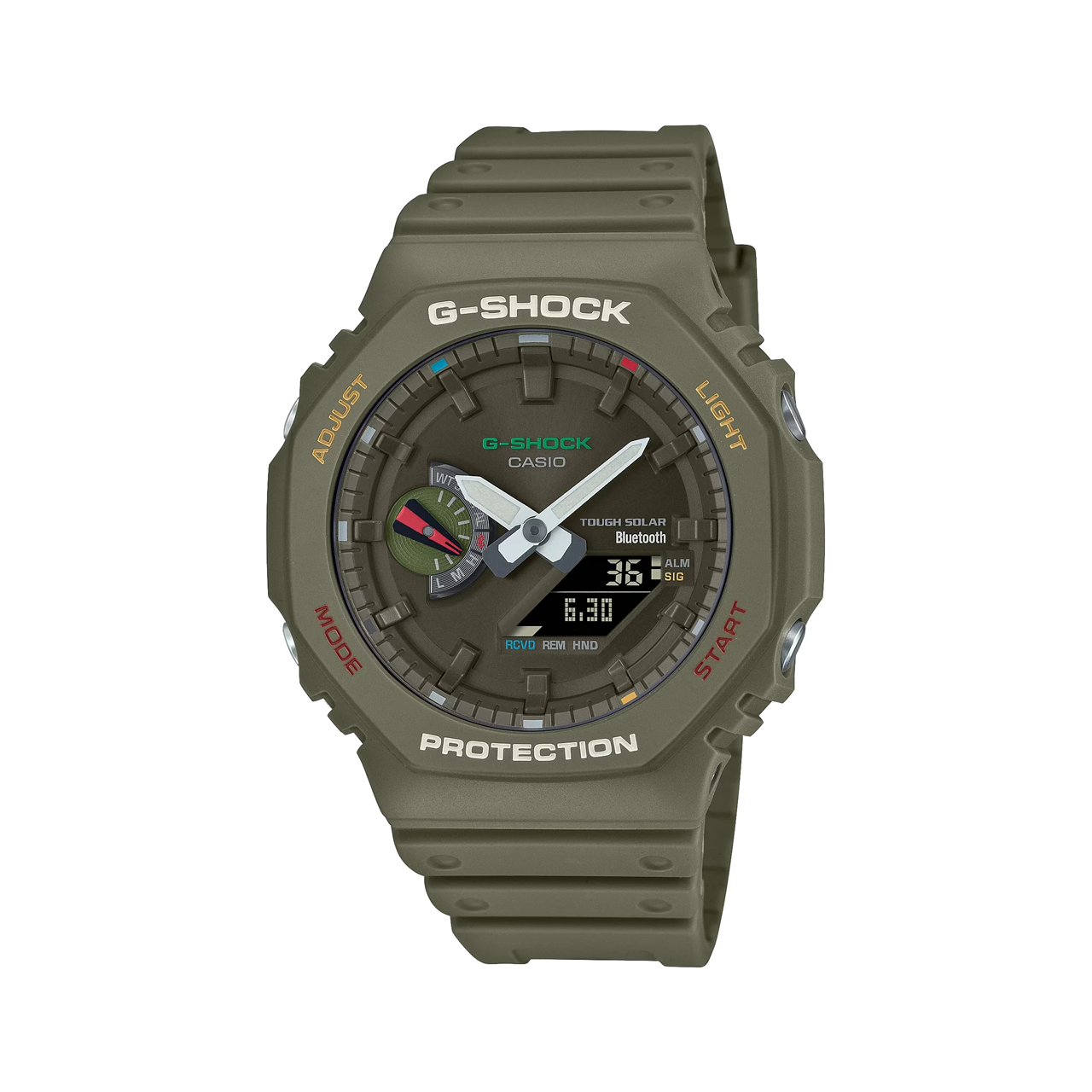 Carbon Core Guard Tough Solar Slim Duo - Green - GAB2100FC-3A