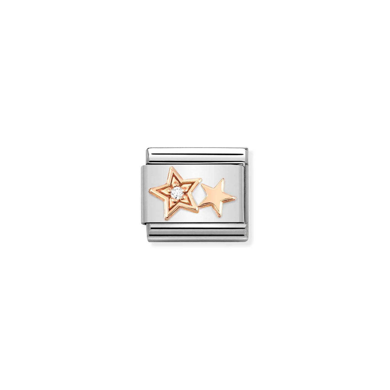 Composable Classic Link 430305/35 Double Star in 9k Rose