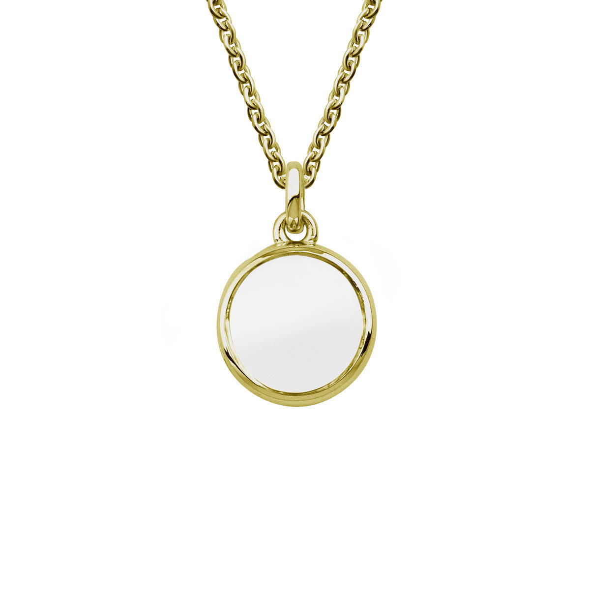 Petite 9k Yellow Gold Stow Locket