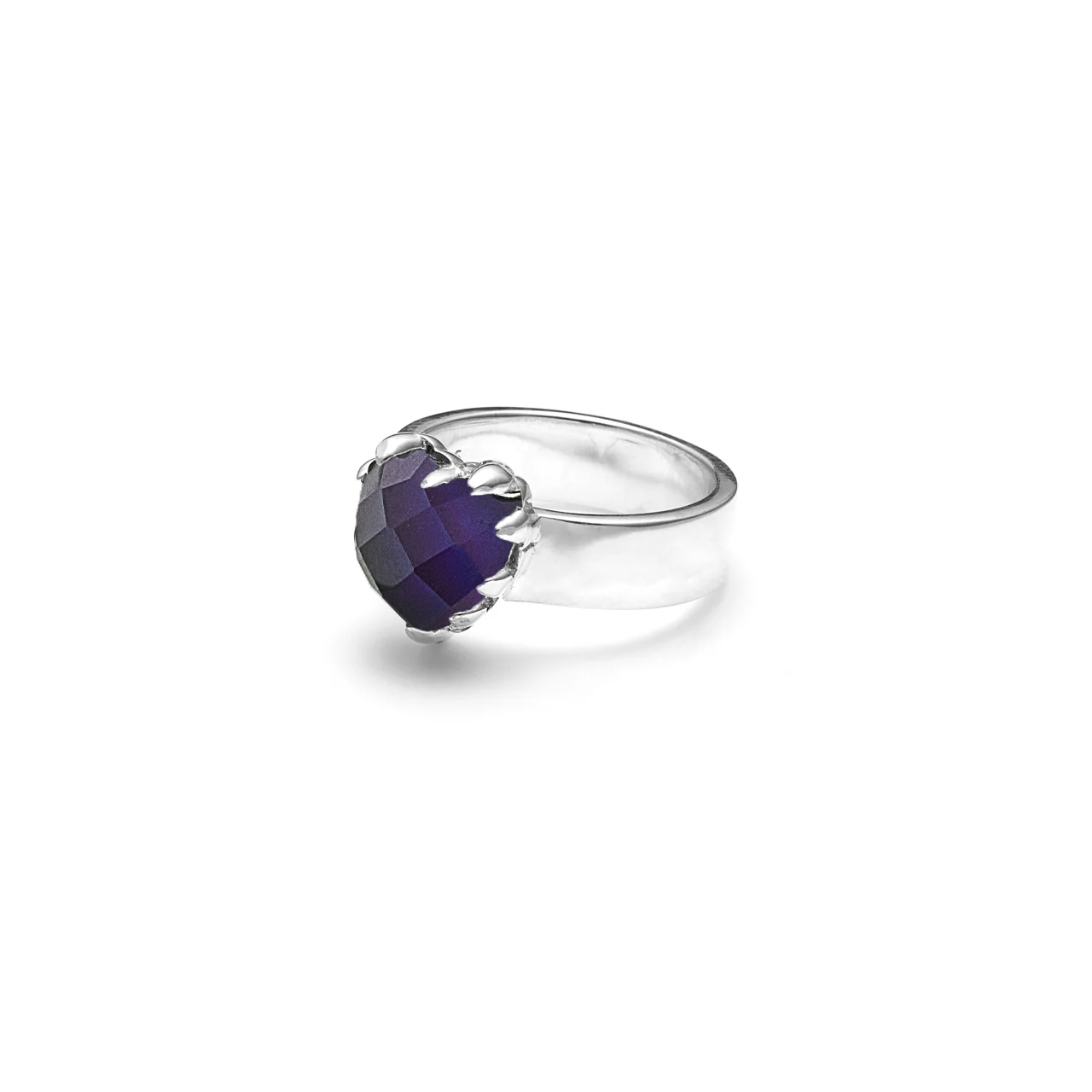 Love Claw Ring - Mood Crystal