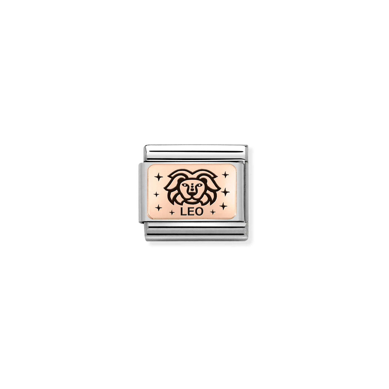 Composable Classic Link 430112/05 Leo In 9k Rose Gold