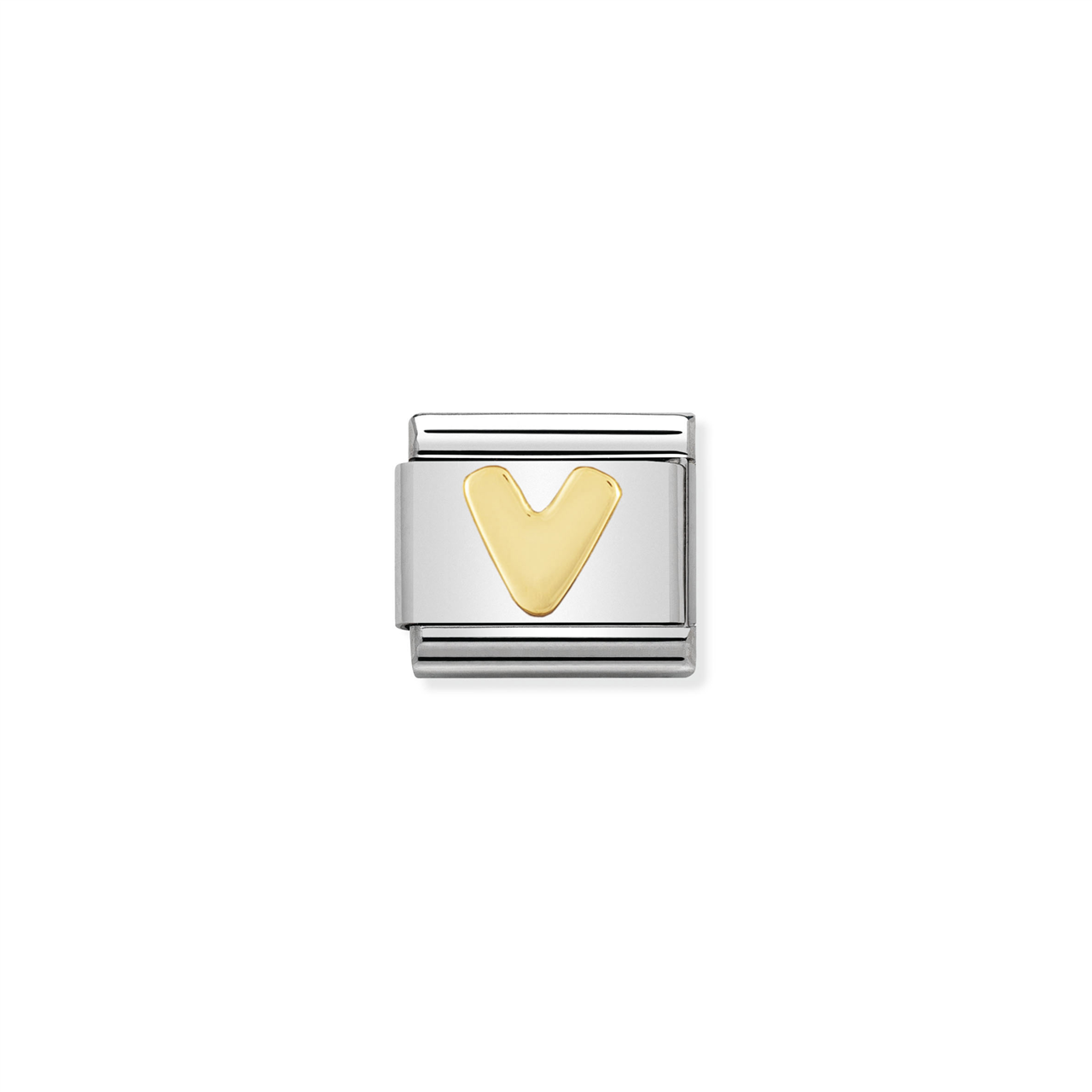 Composable Classic Link 030101/22 Letter V in 18k Gold