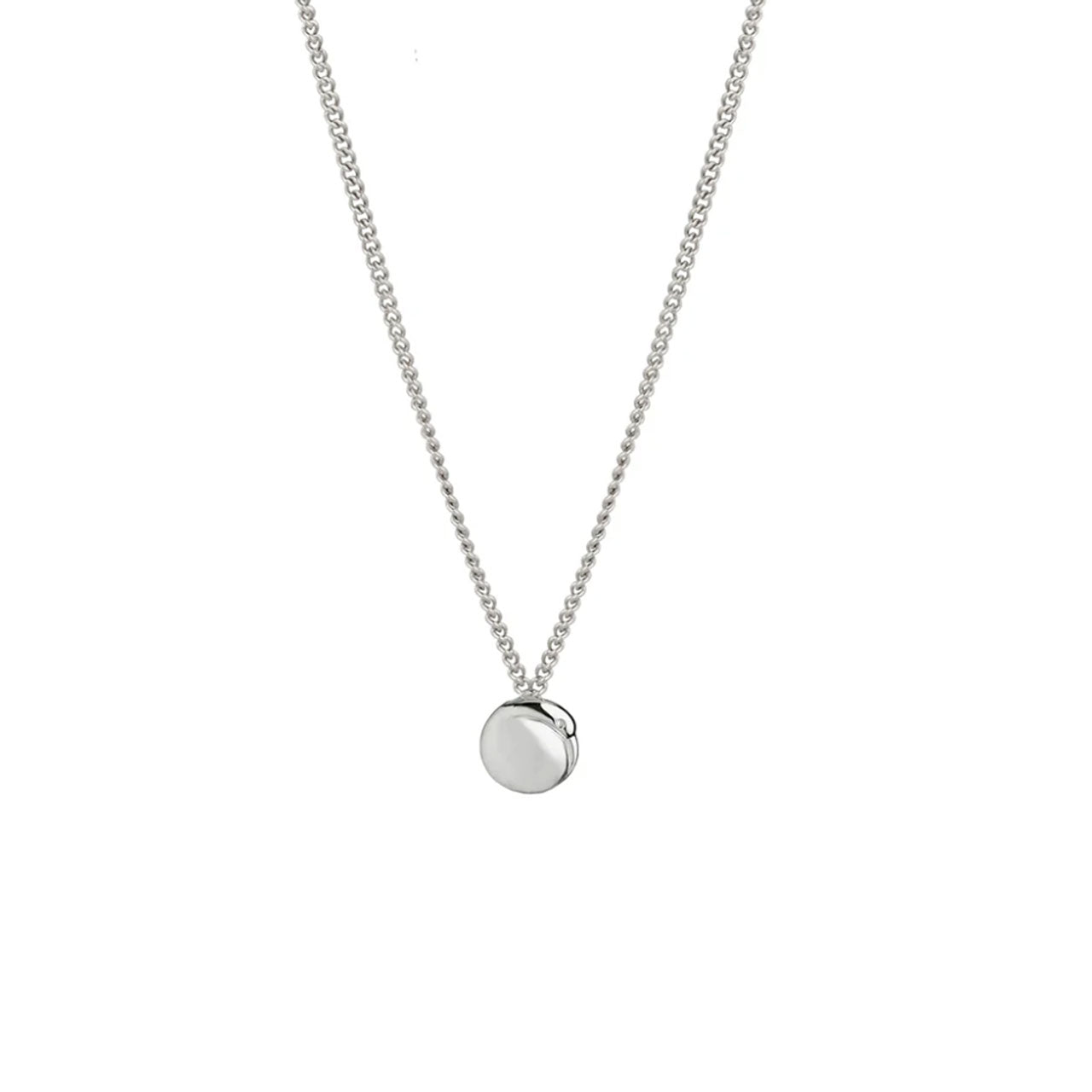 Sterling Silver Baby Kiwi Necklace