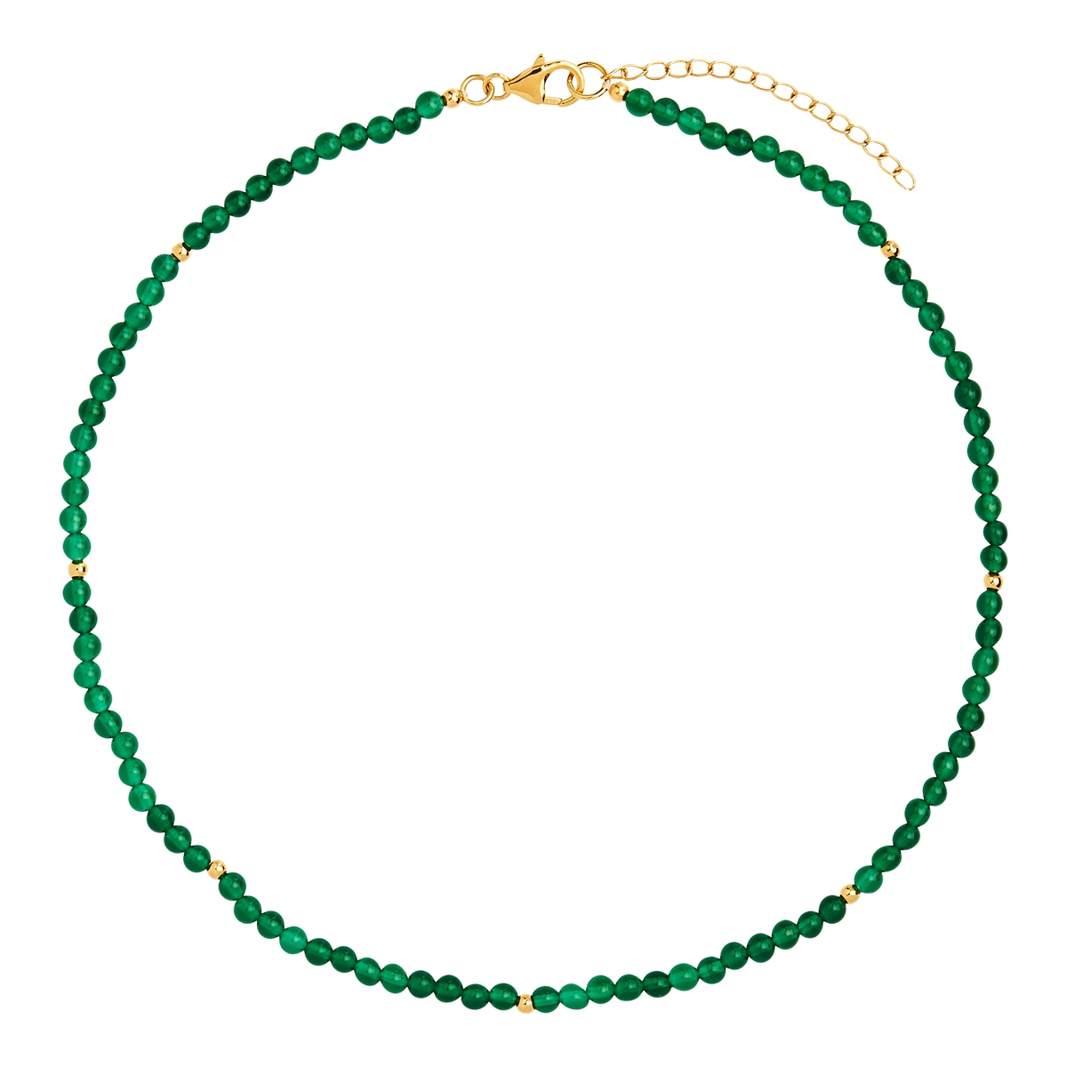 Botanist Green Onyx Necklace