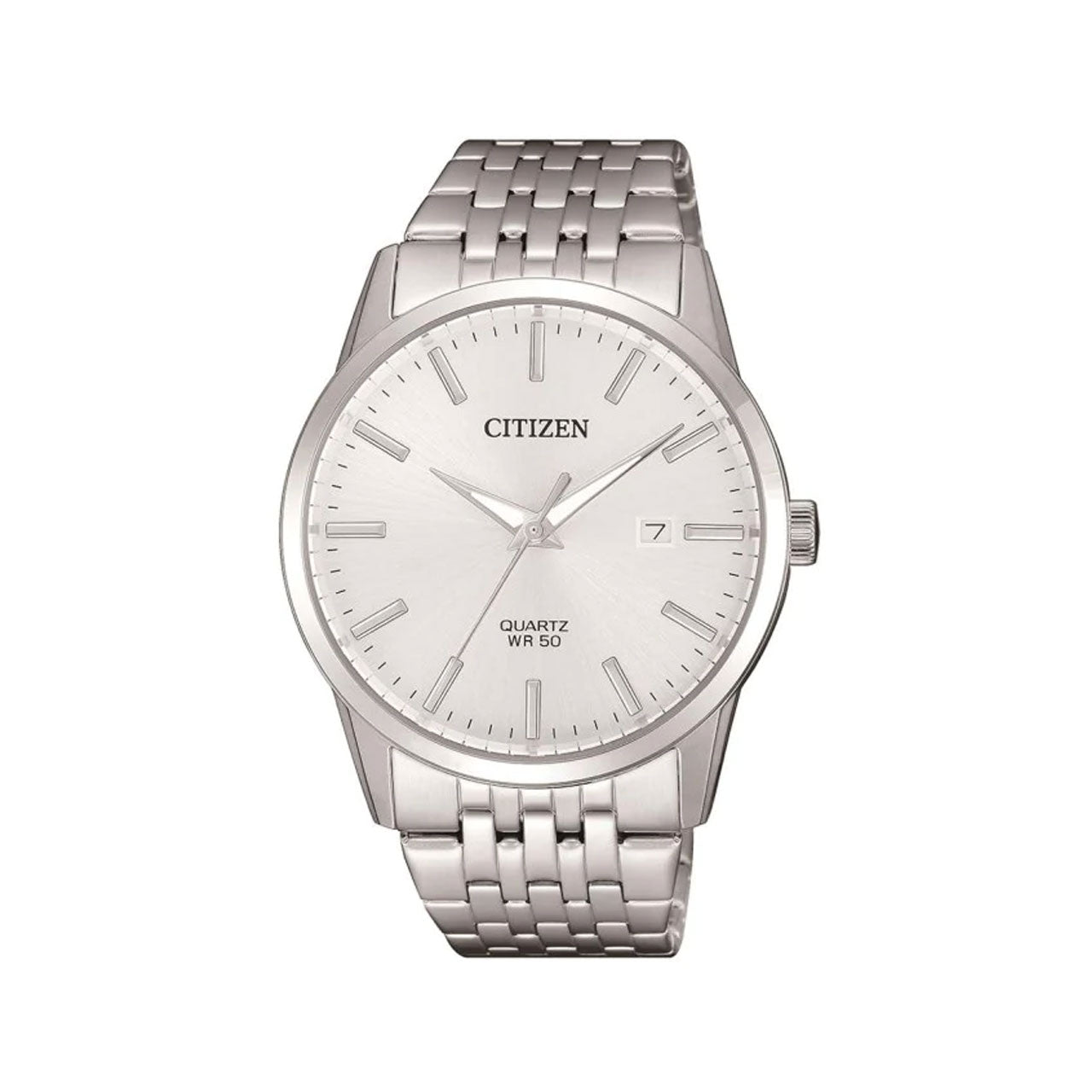 BI5000-87A - Mens Stainless Steel Dress Watch