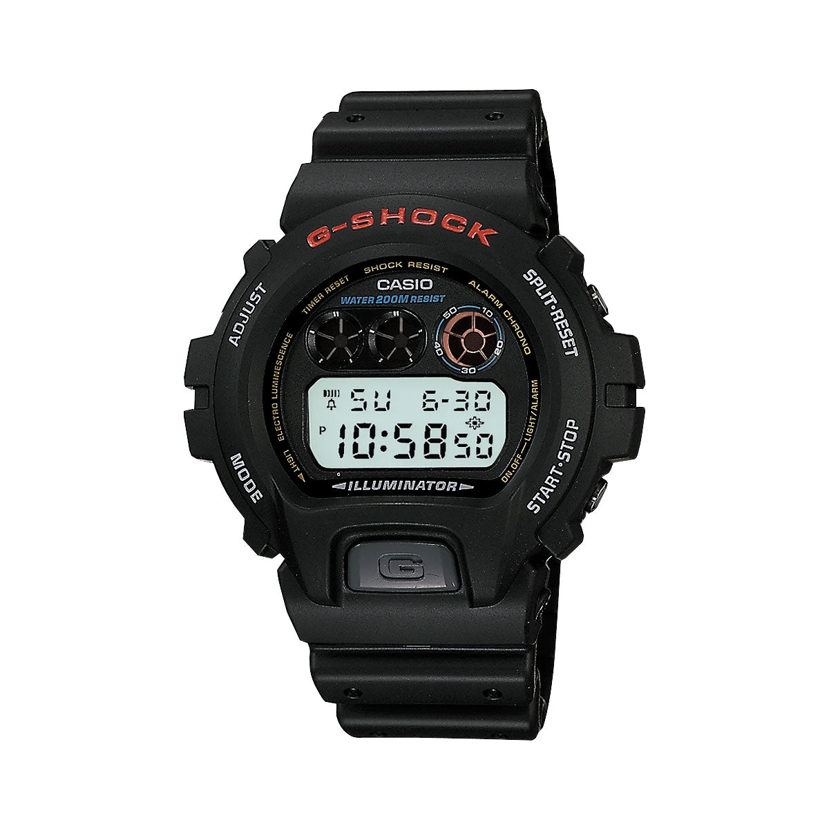 G-Shock - Black Digital - DW6900-1V