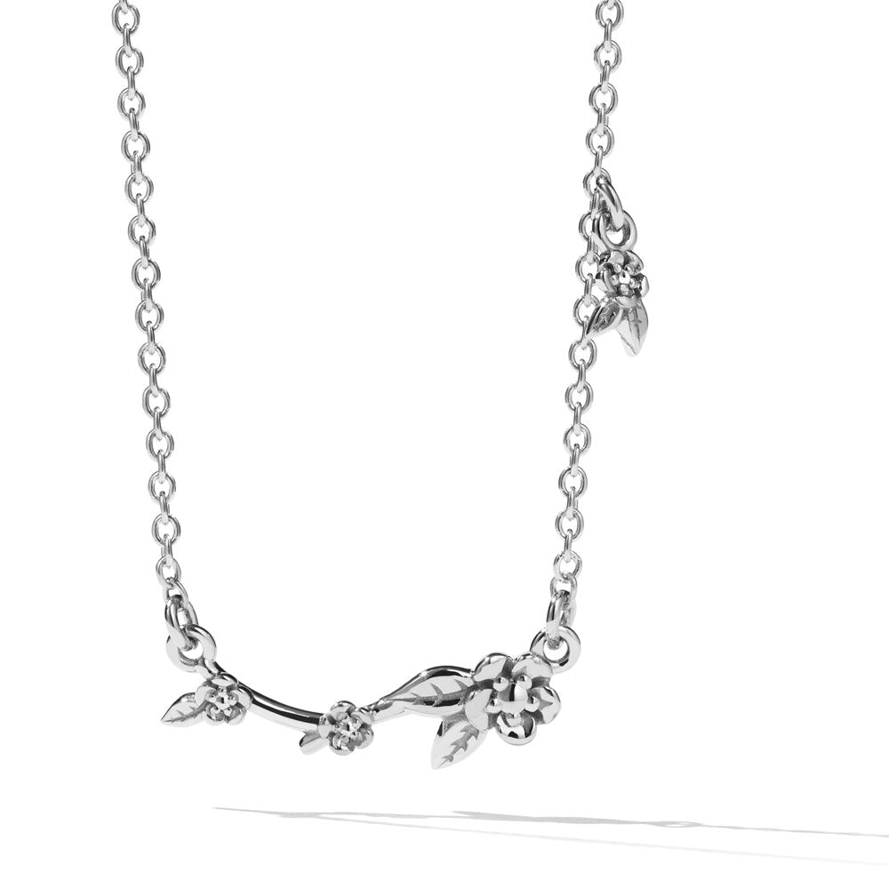 Sterling Silver Alba Vine Necklace