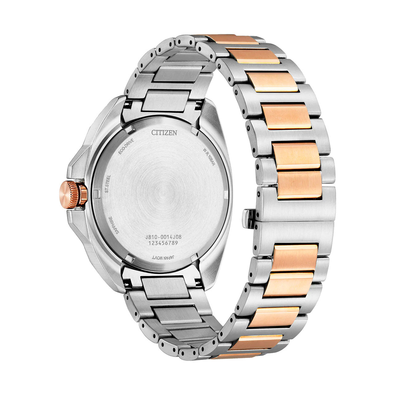 Citizen - Mens Two Tone Eco-Drive Dress Watch - AW1726-55L