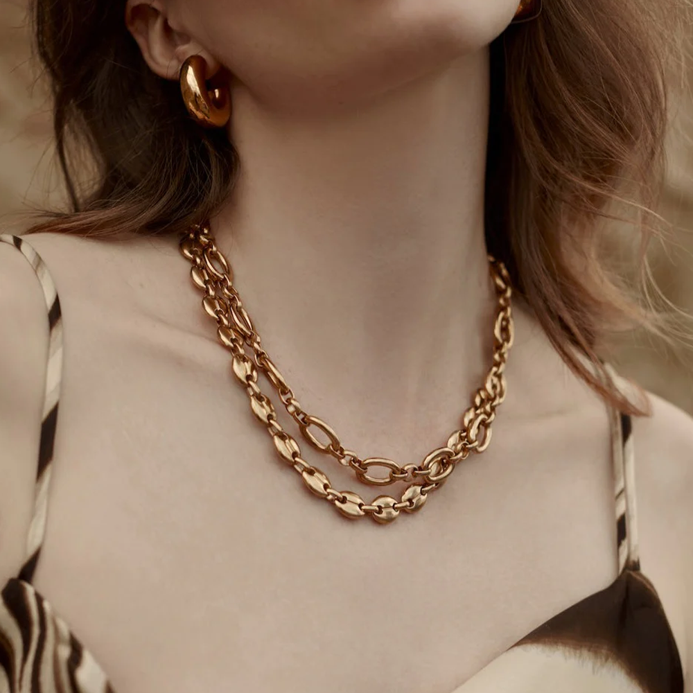 Sol / Necklace / Gold