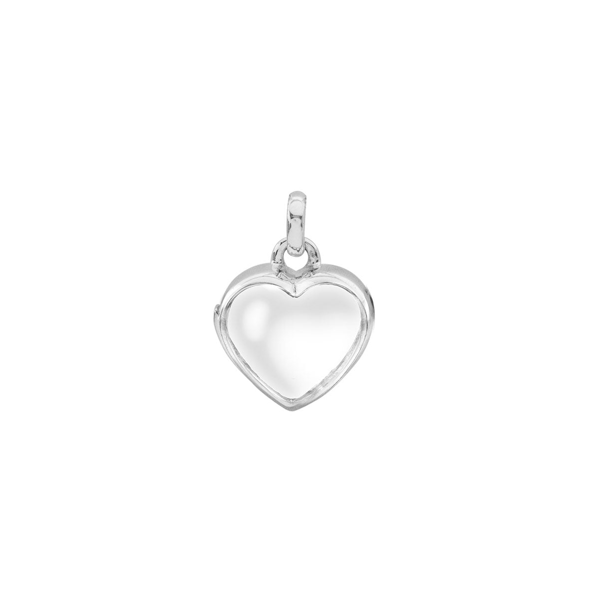Petite Sterling Silver Stow Heart Locket