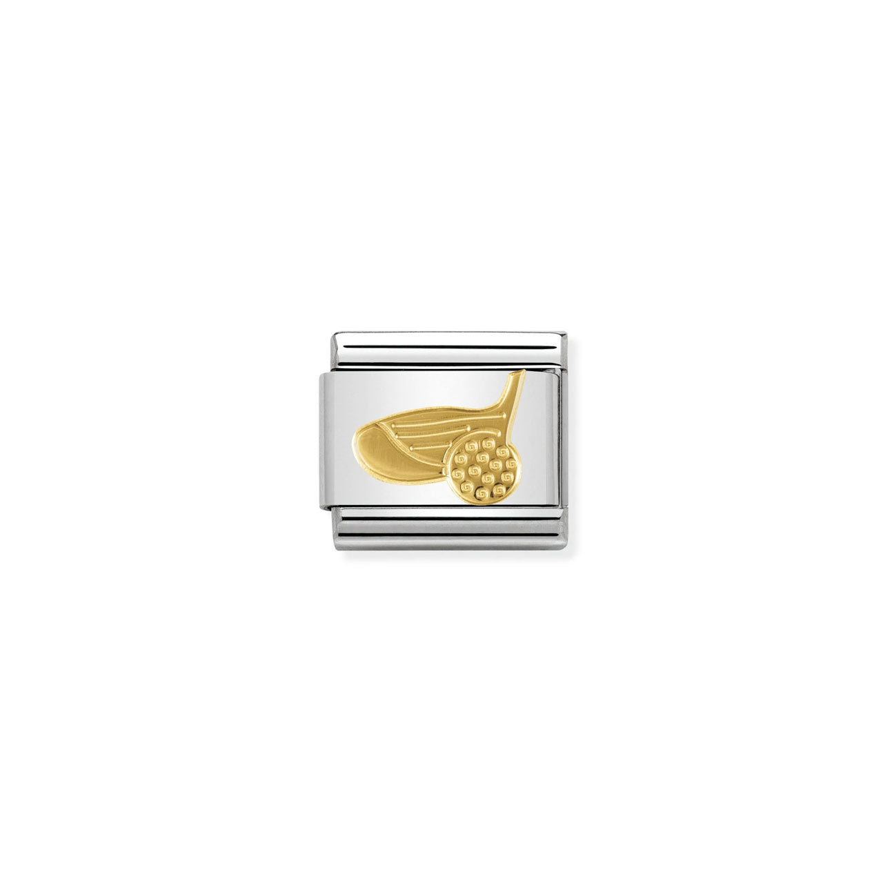 Composable Classic Link 030106/24 Golf Club & Ball In 18k Gold
