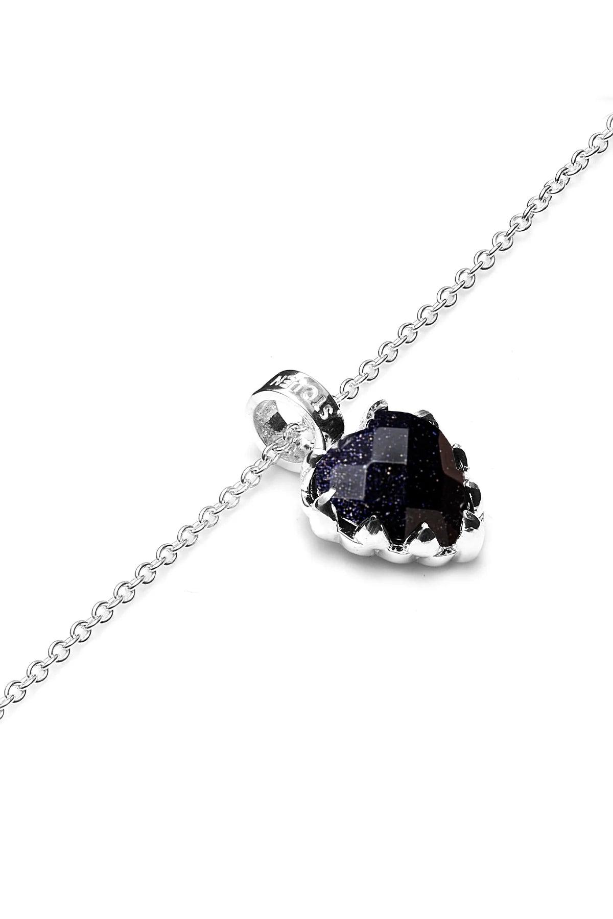Love Claw Necklace - Galaxy Stone - Jamies Jewellers