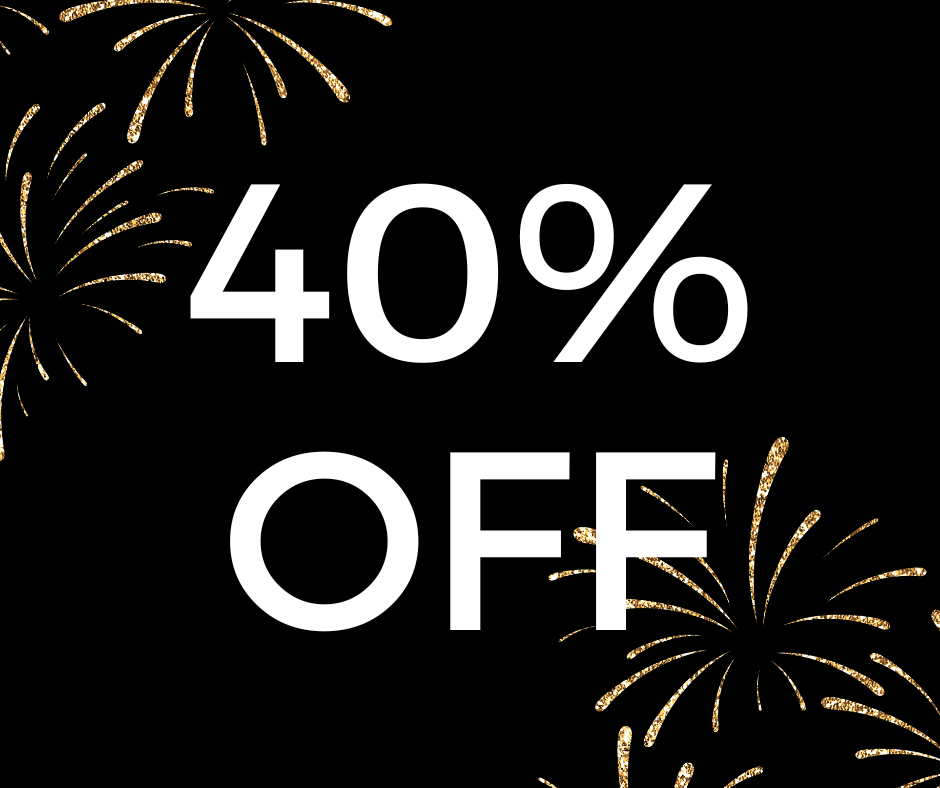 EOFY Sale 40% off