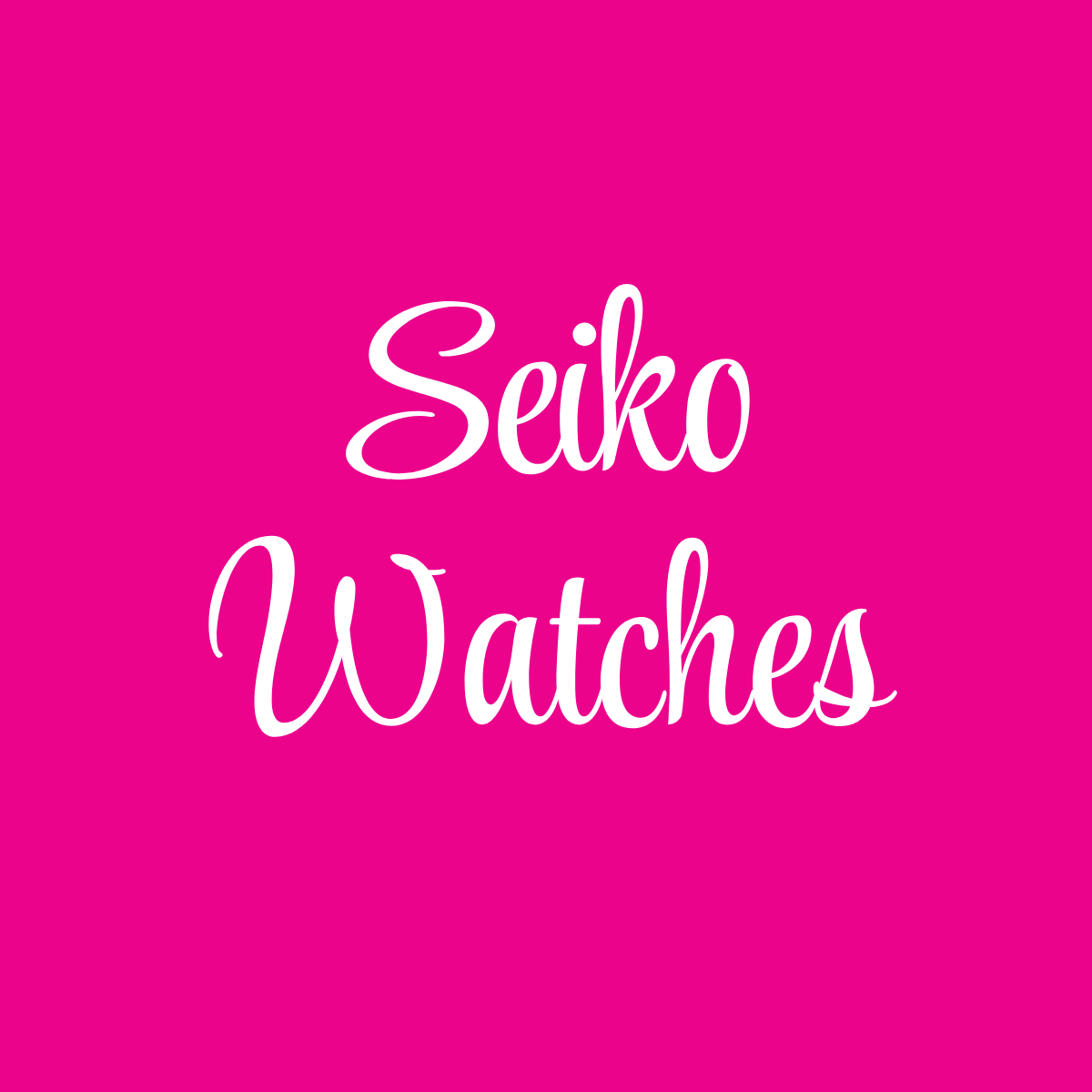 Seiko - Summer Sale