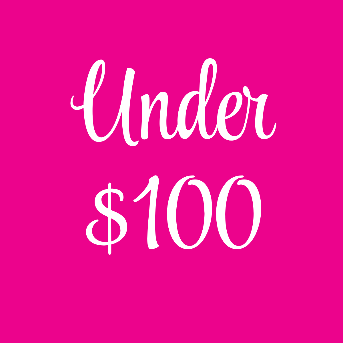 Under $100 - Summer Sale
