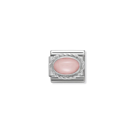 Composable Classic Link 330503/22 Pink Opaline In 925 Silver