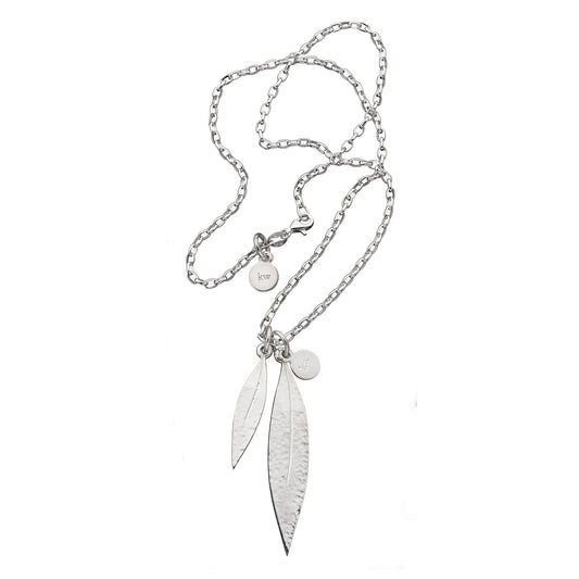 Sterling Silver Leaf Pendant