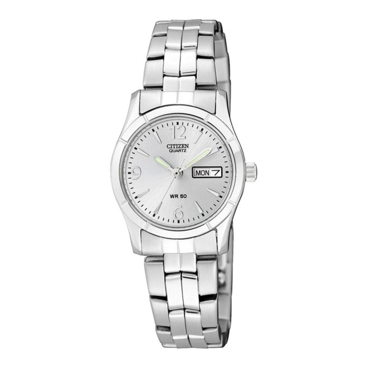 Citizen - EQ0540-57A Ladies Stainless Steel Quartz Dress Watch - Jamies Jewellers