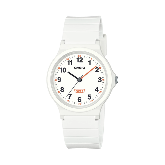 Casio Ladies Bio-Based White Resin Band Watch - LQ24B-7B