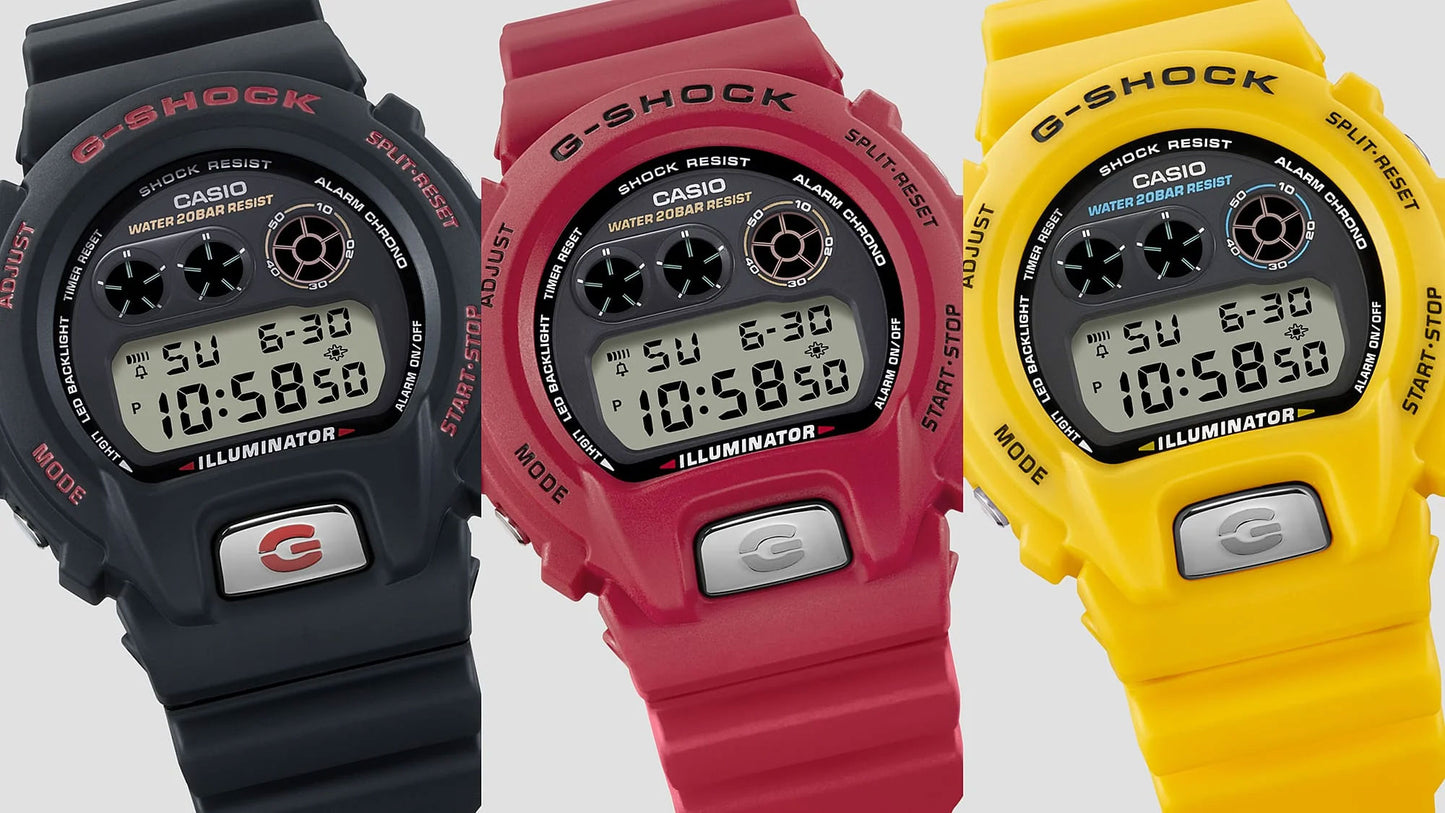 G-Shock - 6900 Series 30th Anniversary - Red - DW6900TR-4D