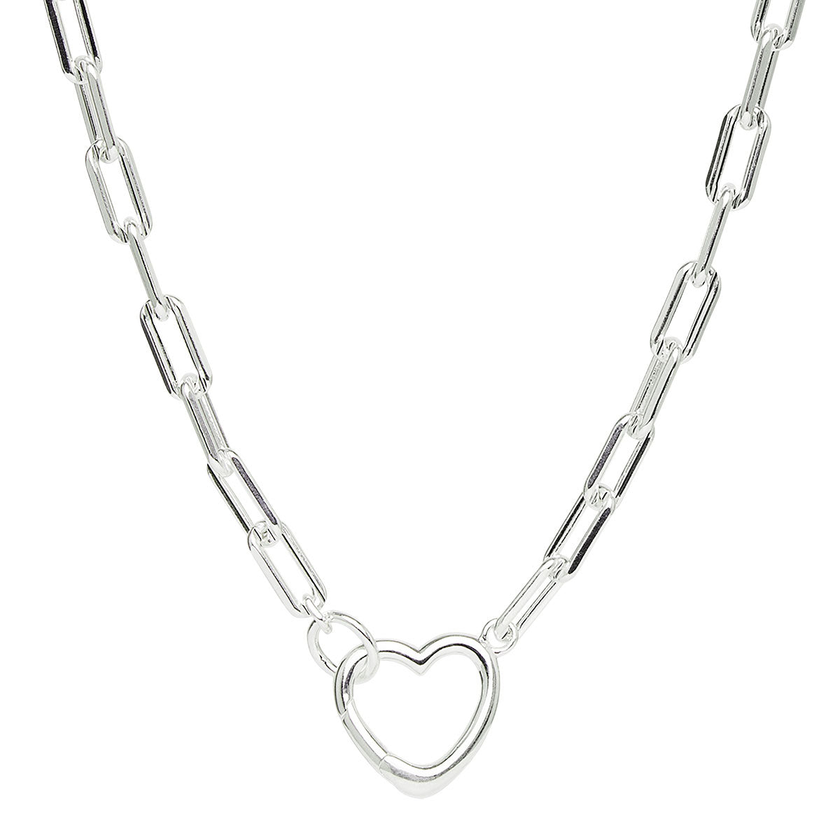 Cuore Chain Link Necklace