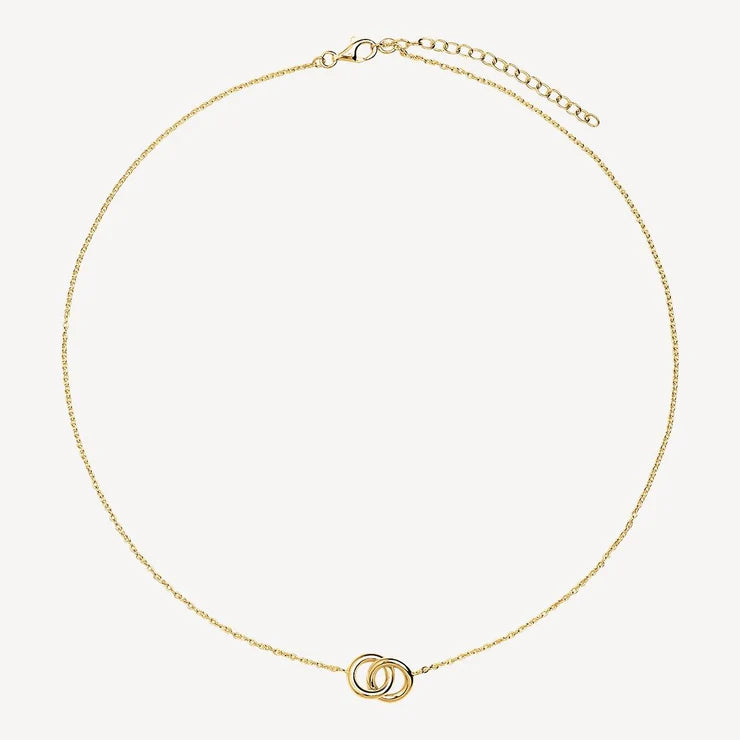 Embrace Necklace - Gold Plated
