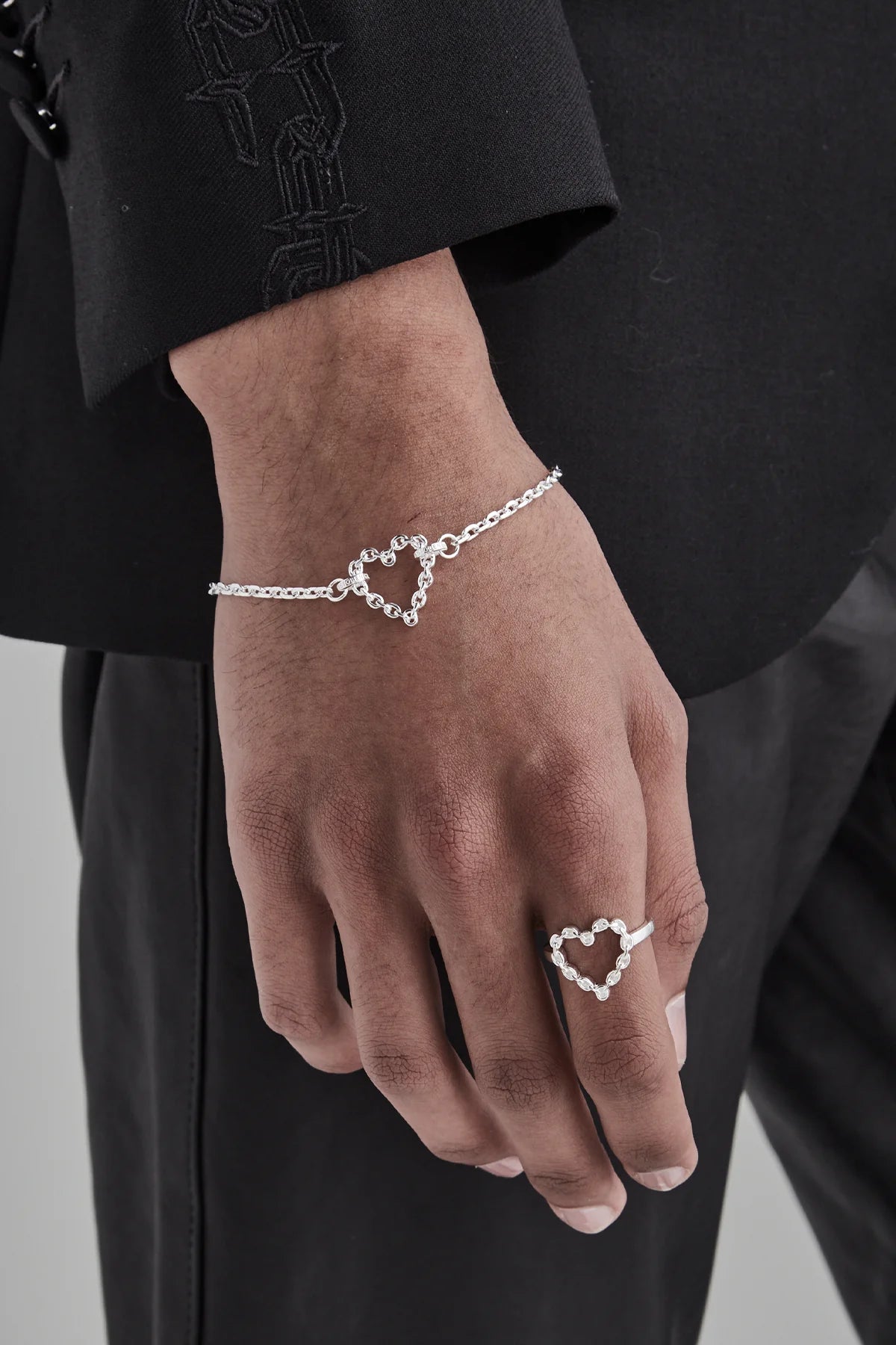 Chain Heart Bracelet