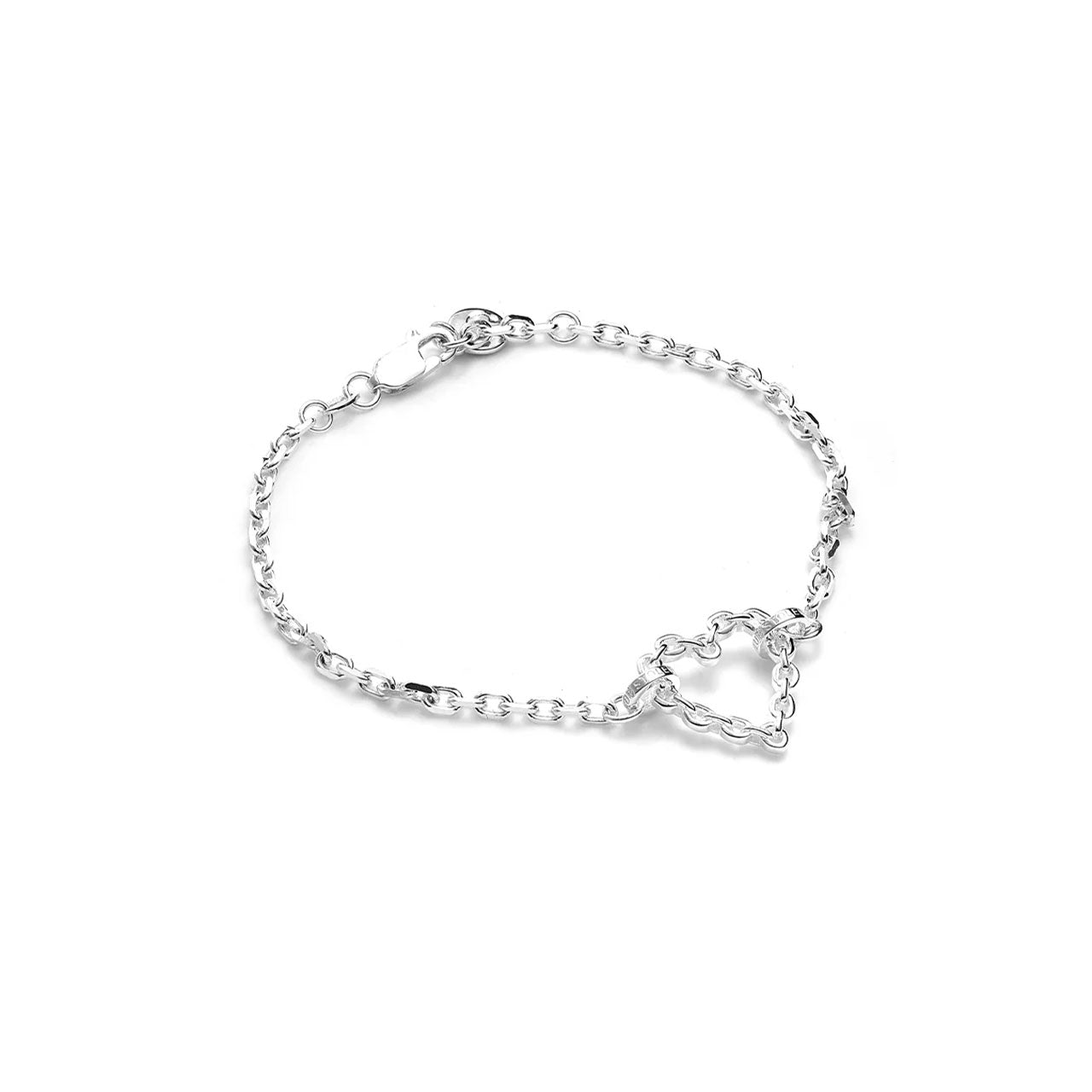 Chain Heart Bracelet