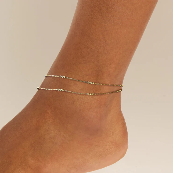 Halcyon Anklet - Gold Plated