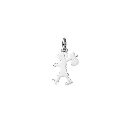 Sterling Silver Runaway Girl (Small) Charm