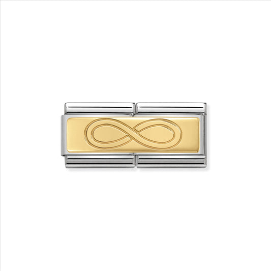 Composable Classic Double Link 030710/07 With Infinity in 18k Gold