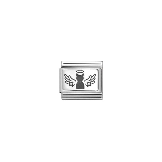 Composable Classic Link 330111/45 Angel Cat In 925 Silver - Jamies Jewellers