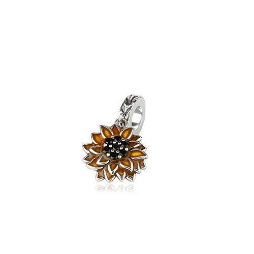 Sunflower Pendant Charm (Radiant) - Jamies Jewellers