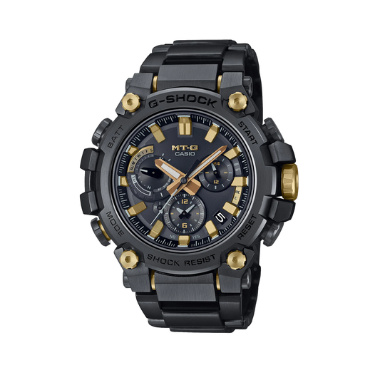 G-Shock MT-G - Black & Gold Carbon Fibre Watch - MTGB3000BDE-1A