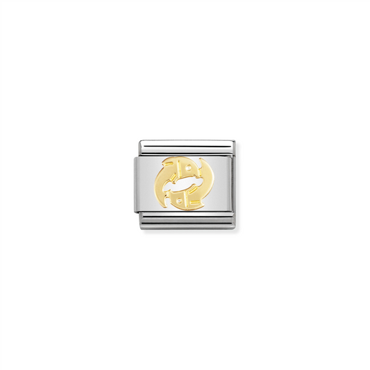 Composable Classic Link 030104/12 Pisces in 18k Gold