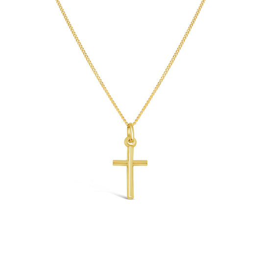 9k Yellow Gold Small Cross Pendant