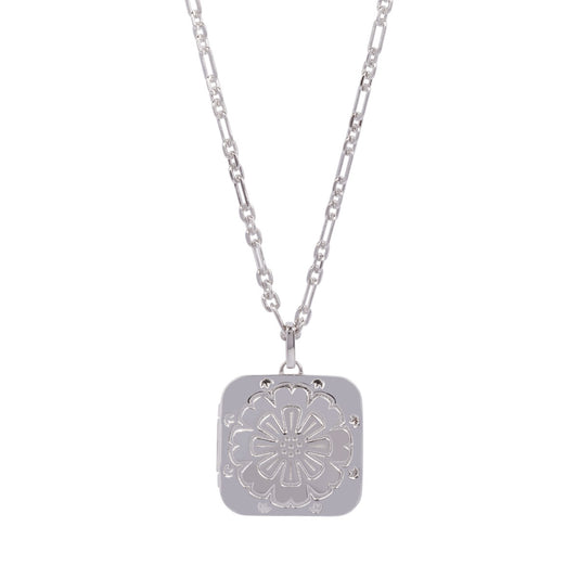 Sterling Silver Marigold Locket