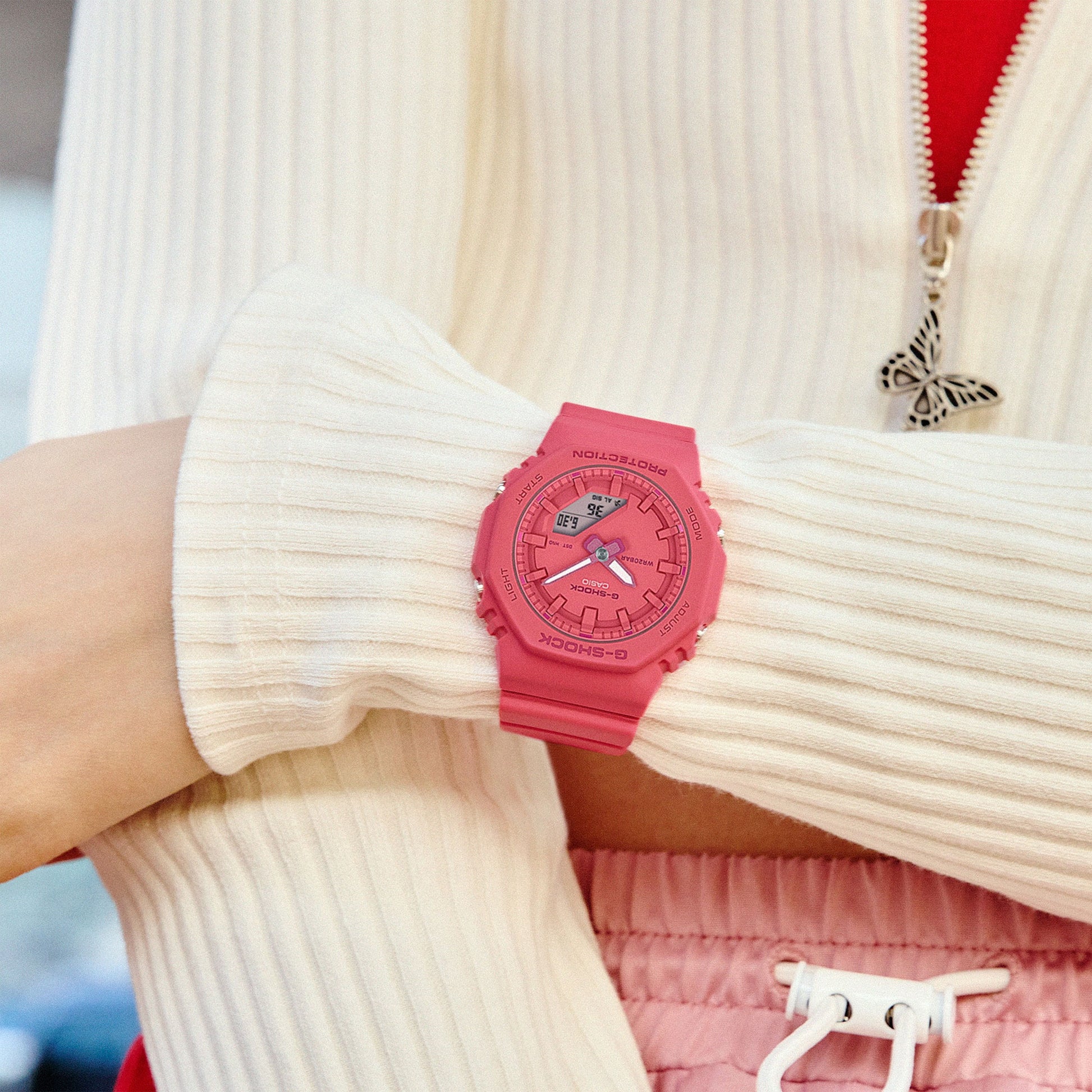 G-Shock - Women Series Mid Duo Colour Concept Pink - GMAP2100-4A
