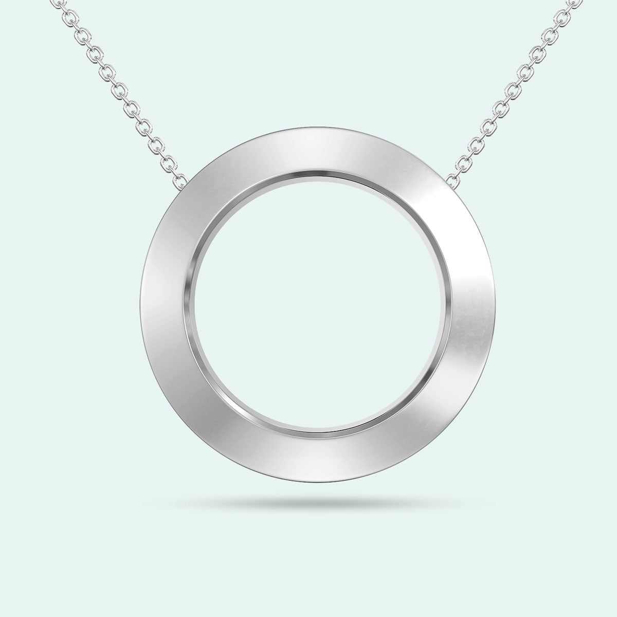 Sterling Silver Circle of Love Pendant