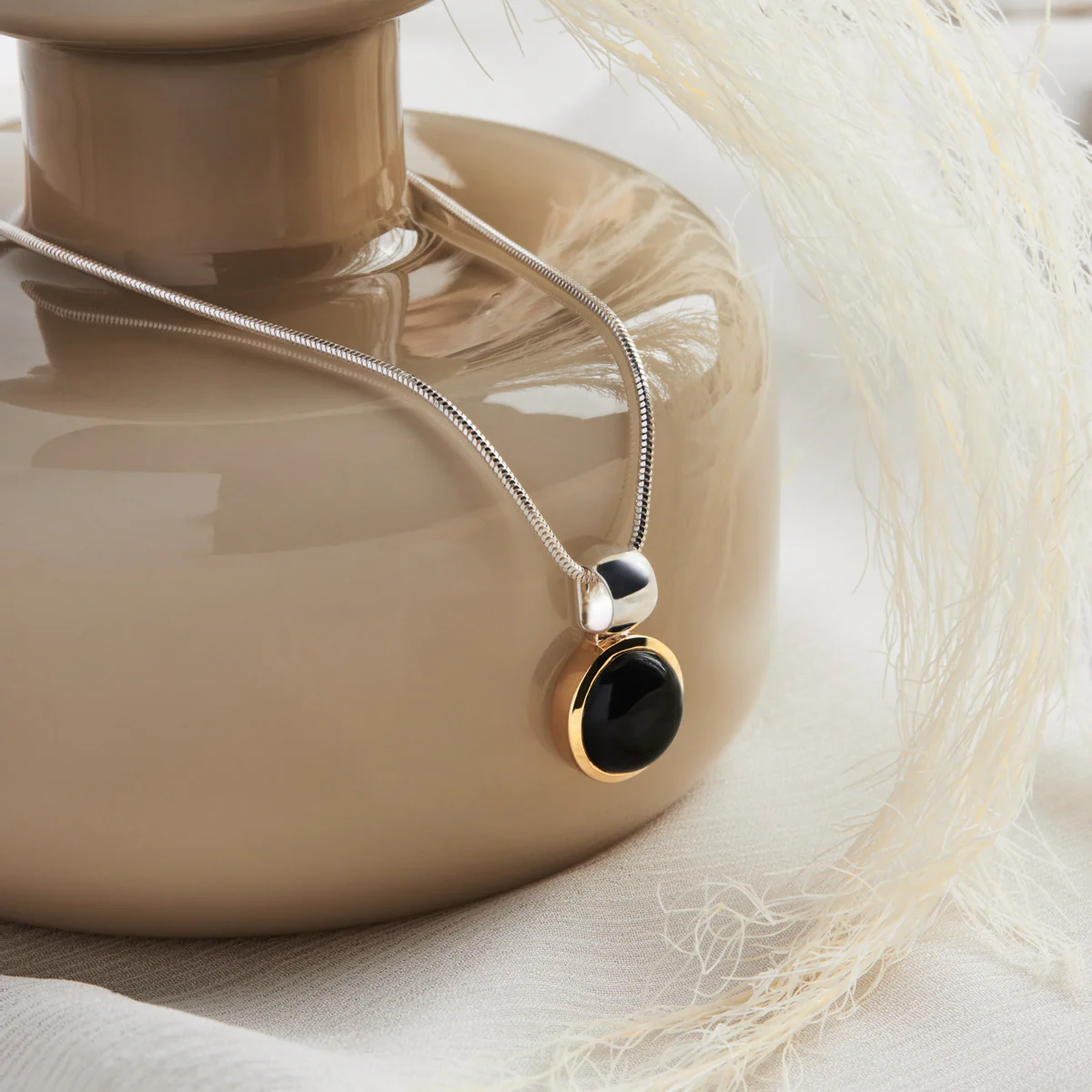 Chroma Black Onyx Necklace