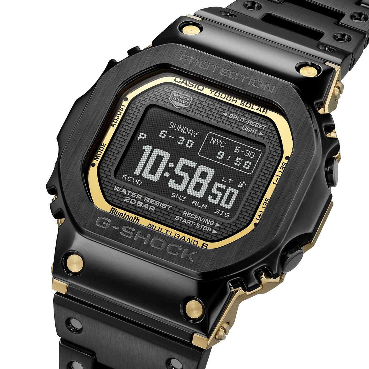 G-Shock - Full Metal Series - Black & Gold - GMWBZ5000BD-1D