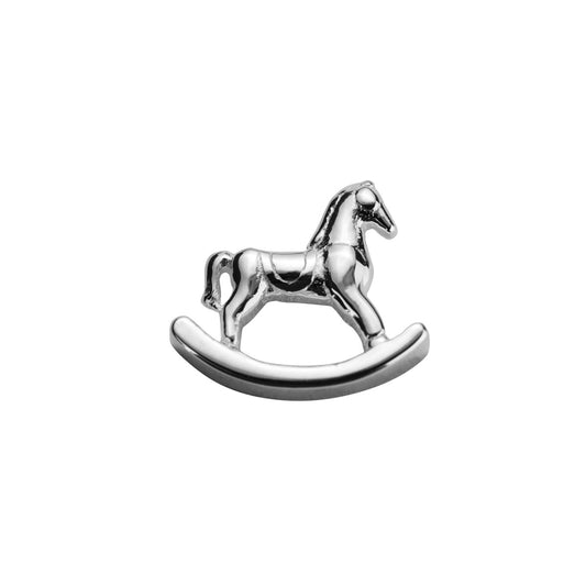 Silver Rocking Horse - Adored