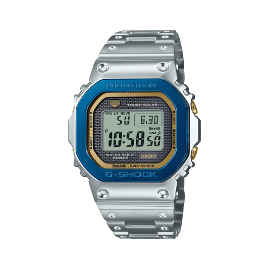 G-Shock 50th Anniversary Limited Edition Full Metal Tough Solar Digital Watch - GMWB5000SS-2D