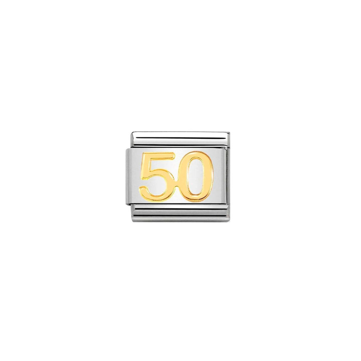 Composable Classic Link 030109/42 Number 50 Symbol In 18K Gold