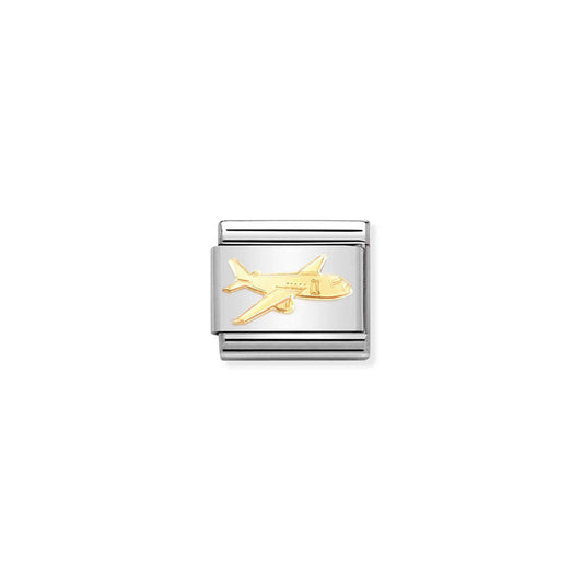 Composable Classic Link 030162/75 Aeroplane In Gold