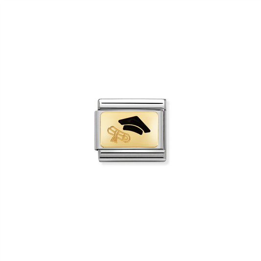 Composable Classic Link 030284/27 Graduation Cap in 18k Gold