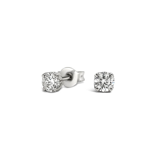 18k White Gold 0.50ct Diamond Stud Earrings